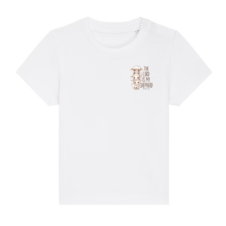 The Lord is my Shepherd Cute Baby T-Shirt Variante, Mountain Movers christliches Design