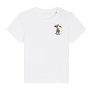 Left the 99 Sheep Baby T-Shirt Variante, Mountain Movers christliches Design