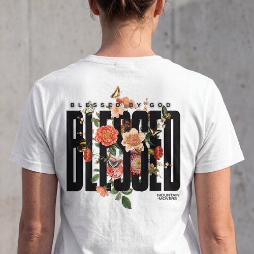 Blessed by God Shirt Rugprint