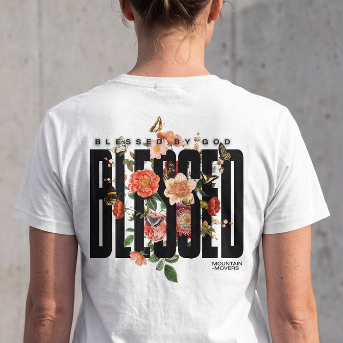 Blessed by God Shirt Rugprint