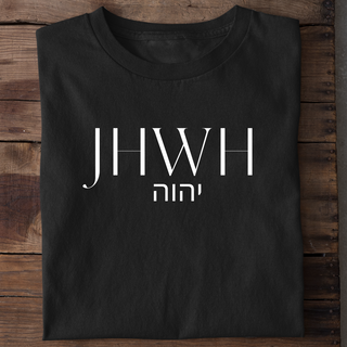 JHWH Shirt Detailansicht, Mountain Movers christliche Streetwear