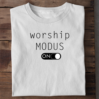 Worship Modus Shirt Vorderansicht, Mountain Movers DACH