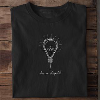Be a Light T-Shirt Variante, Mountain Movers christliches Design