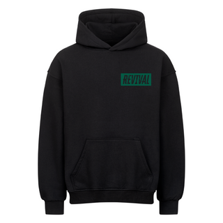 REVIVAL OVERSIZED HOODIE Variante, Mountain Movers christliches Design