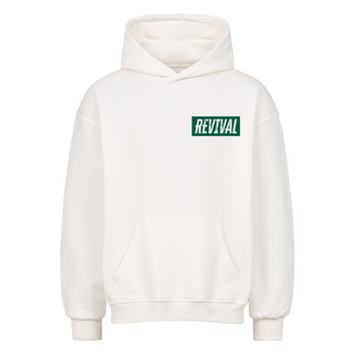 REVIVAL OVERSIZED HOODIE Detailansicht, Mountain Movers christliche Streetwear