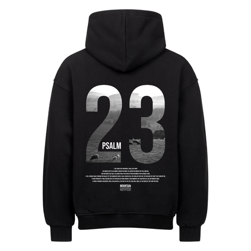 Psalm 23 Oversized Hoodie Backprint
