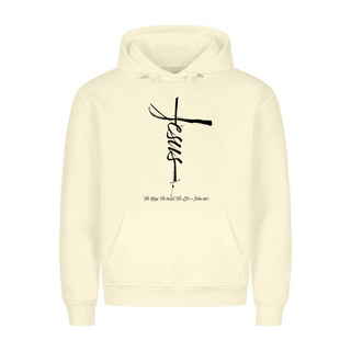 Jesus Cross Hoodie Variante, Mountain Movers christliches Design
