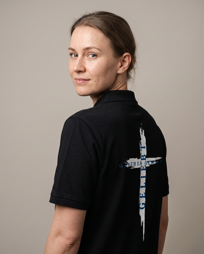 Cross Polo Shirt (Embroidered)