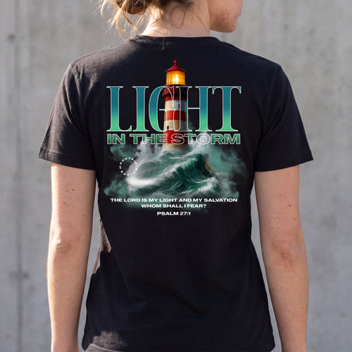 God as Our Light and Salvation Shirt Backprint