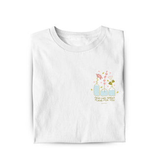 God has great plans Shirt Variante, Mountain Movers christliches Design