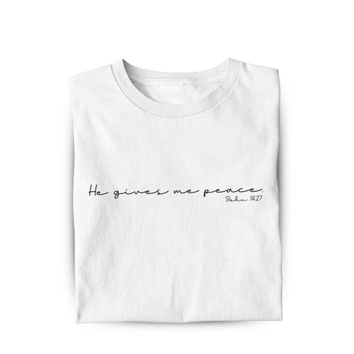 He gives Peace Frauen T-Shirt