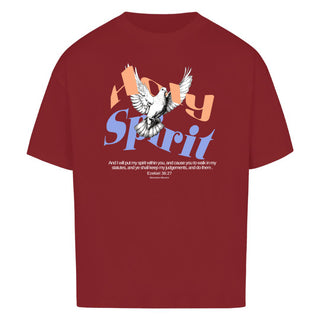 Holy Spirit Dove Oversized Shirt BackPrint