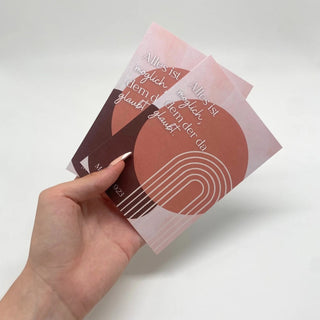 Möglich Postkarte Variante, Mountain Movers christliches Design