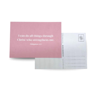 all things Postkarte Variante, Mountain Movers christliches Design