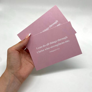 all things Postkarte Variante, Mountain Movers christliches Design