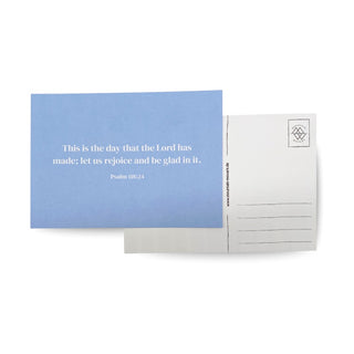 be glad Postkarte Variante, Mountain Movers christliches Design