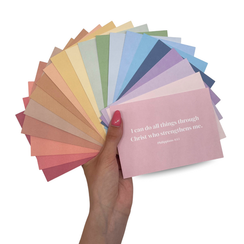 Bible verse postcard bundle English