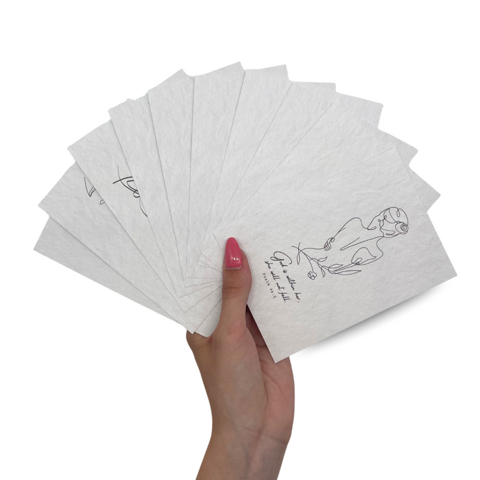 Lineart Women Postkarten Bundle