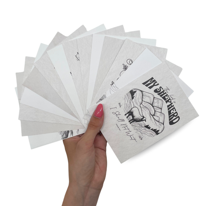 Statement postcard bundle