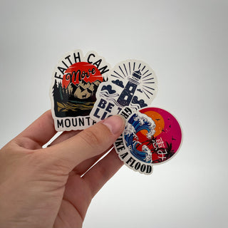 Vinylsticker Sets, Vorderansicht