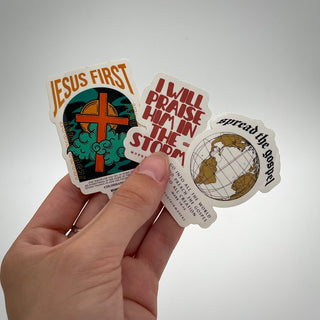 Vinylsticker Sets, Rueckansicht