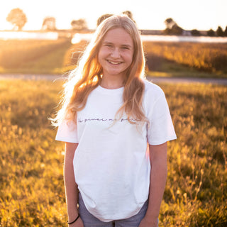 He gives Peace Shirt Variante, Mountain Movers christliches Design