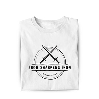 Iron sharpens T-Shirt, christliche Streetwear von Mountain Movers
