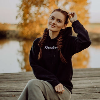 Königskind Hoodie Variante, Mountain Movers christliches Design