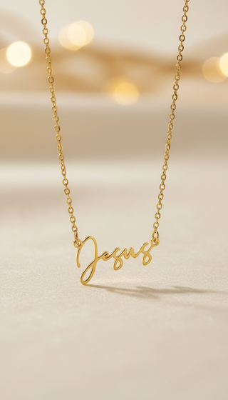 Jesus Kette, christliche Streetwear von Mountain Movers