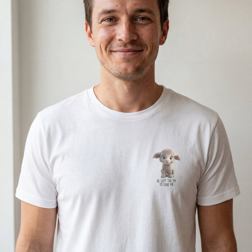Liet het T-shirt met 99 schapen achter