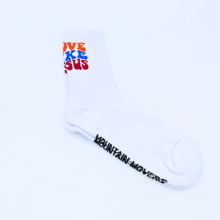 Love like Jesus Socken, Rueckansicht