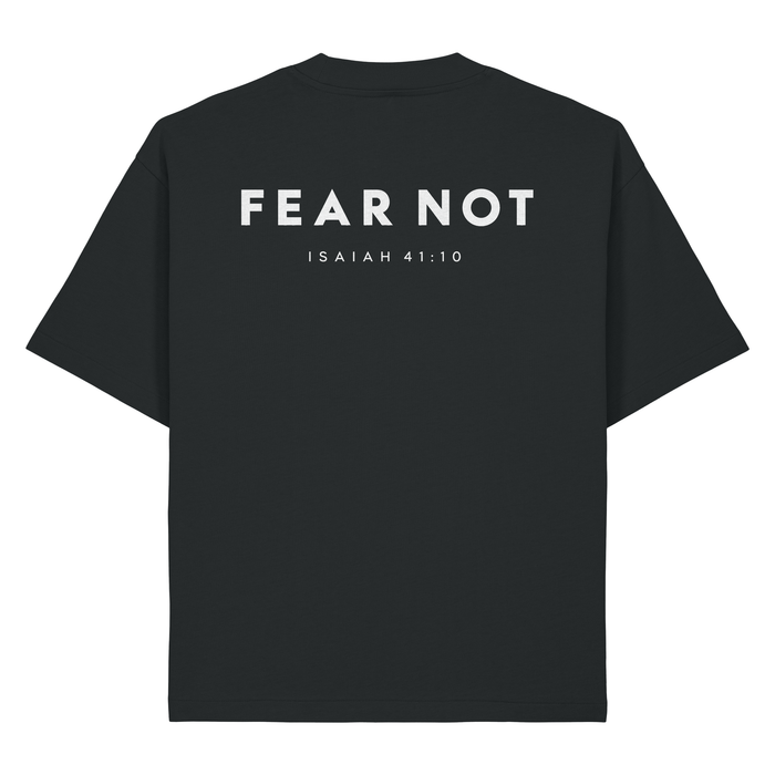 Fear Not Heavy Oversized Shirt Front & Back