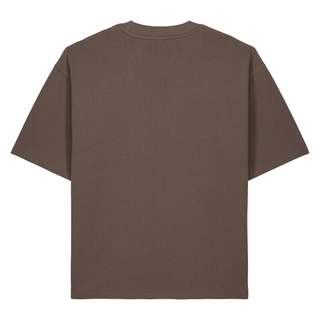 Stronghold Heavy Oversized Shirt Chestprint, Mocha, Rückseite