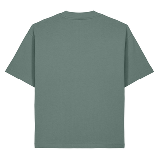 Fear Not Taube Matthäus 10:31 Heavy Oversized Shirt Chestprint, Green Bay, Rückseite