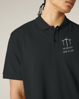 Proof of Love Polo Detail Brustdruck