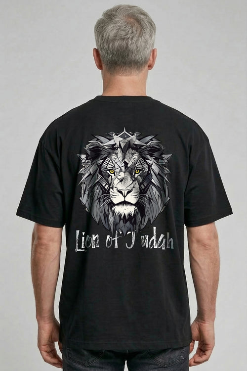 Lion of Judah Oversized Shirt BackPrint