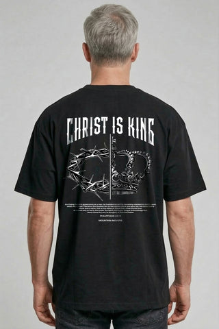 Christ is King Easter Oversize Shirt, christliche Streetwear von Mountain Movers