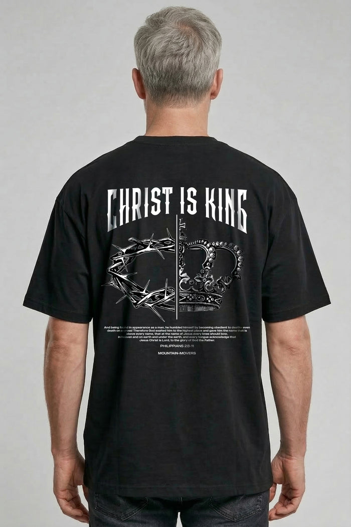 Christ is King Pasen Oversized Shirt Rugprint
