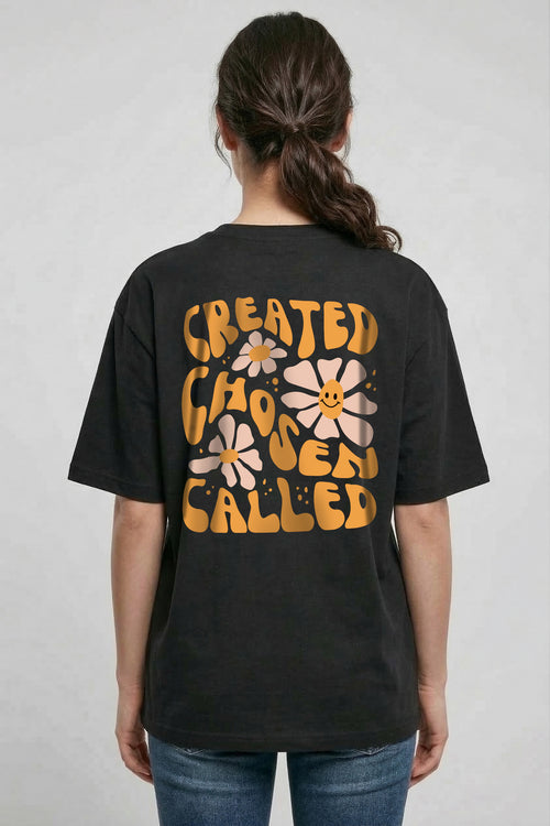 Created Chosen Called Oversized Shirt Rugprint