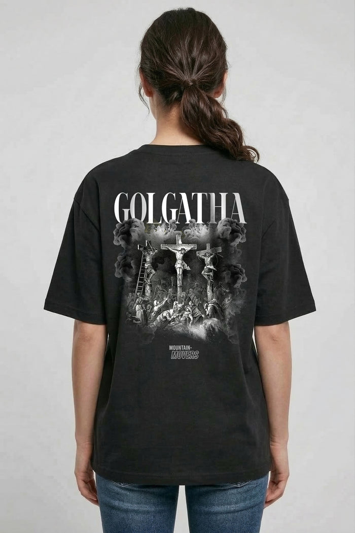 Golgatha Oversized Shirt BackPrint