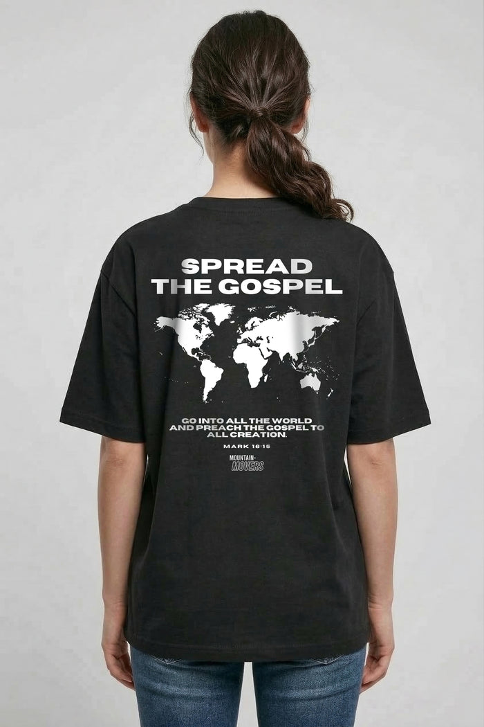Gospel Streetwear Oversized Shirt BackPrint