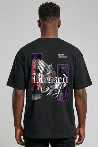 Feeling Blessed Oversize Shirt, christliche Streetwear von Mountain Movers