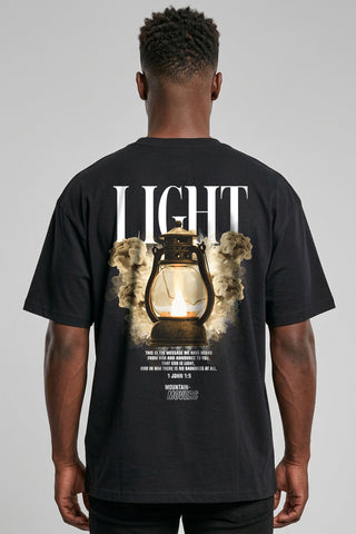 Light Streetwear Oversized Shirt BackPrint im Lifestyle Look, Mountain Movers DACH