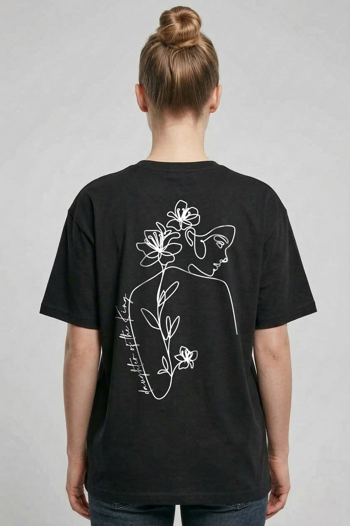 Daughter of the King Oversized Shirt BackPrint