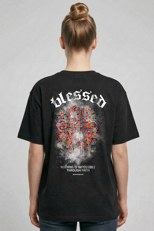 Blessed Oversized T-Shirt BackPrint