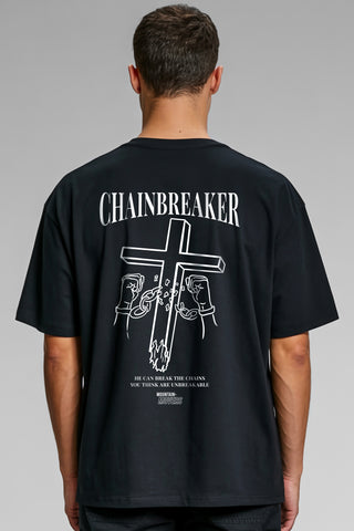 Chainbreaker Oversize Shirt, christliche Streetwear von Mountain Movers