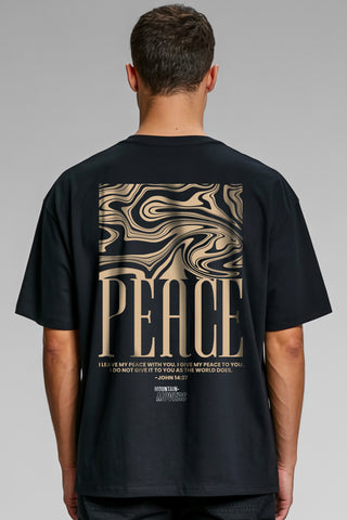 Peace Streetwear Oversized Shirt BackPrint, christliche Streetwear von Mountain Movers