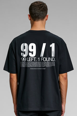 99/1 Oversized Shirt Back & FrontPrint