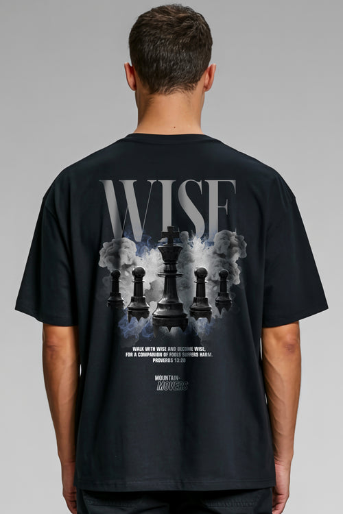 Wise Streetwear Oversized Shirt Backprint