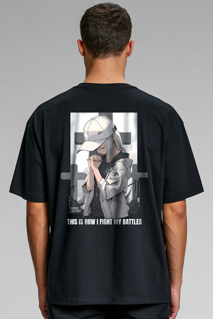 Battles Anime Premium oversized T-shirt